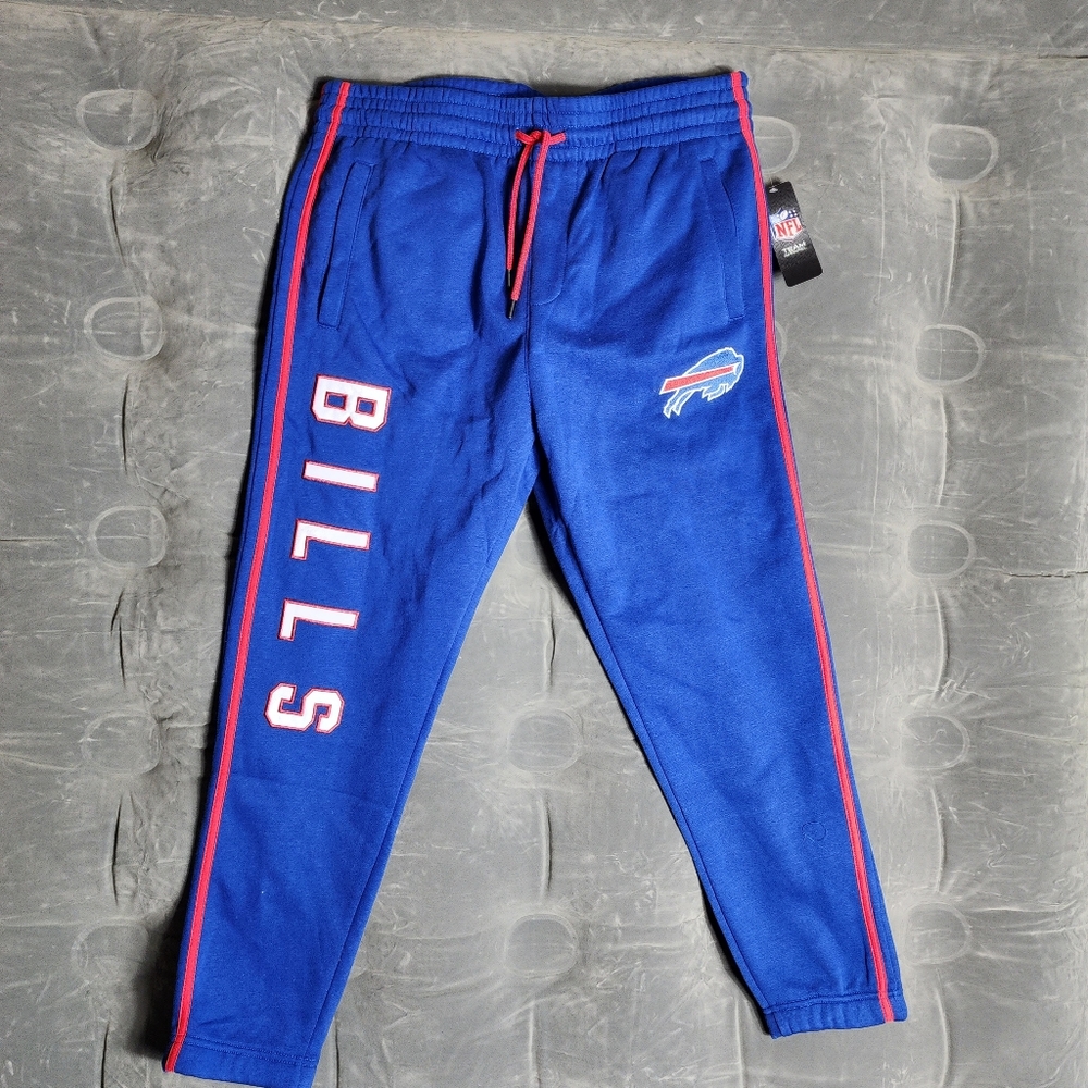 Mens NFL Apparel Buffalo Bills Sweat Pants Sz XL